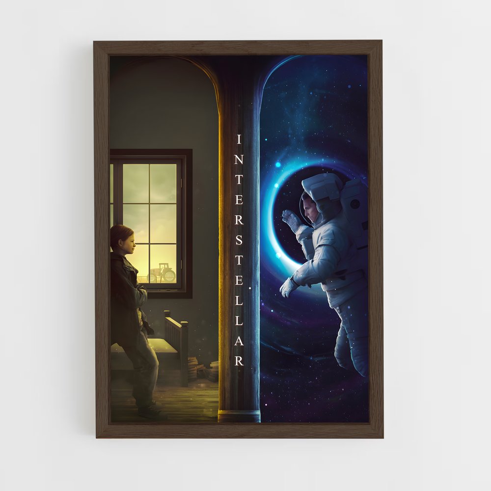 Poster Interstellar art captivant – affiche Art spatial (vue 5)